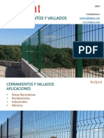 Presentación de Cerramientos y Vallados PDF