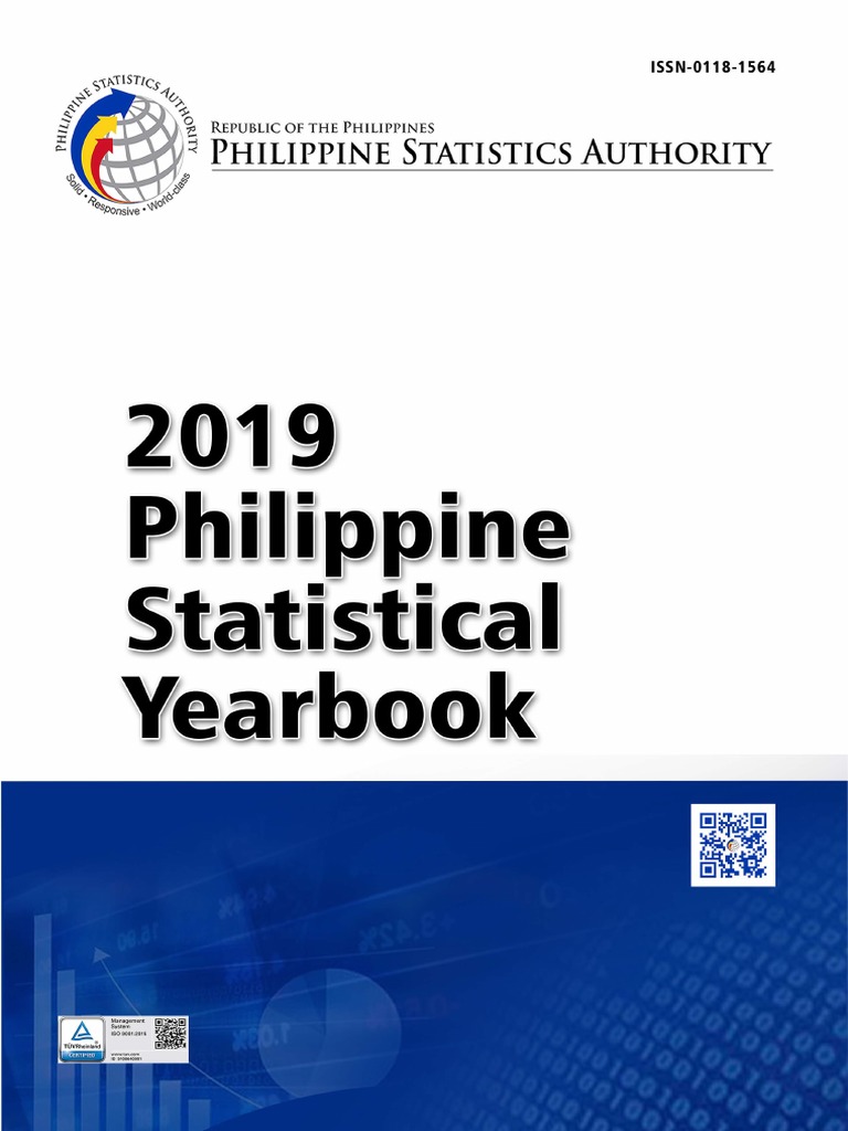 19 Philippine Statistical Yearbook Pdf Public Administration Government
