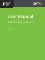 User Manual: Barrier Gate