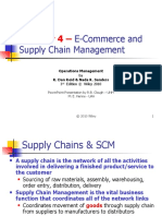 E-Commerce and Supply Chain Management: Operations Management R. Dan Reid & Nada R. Sanders