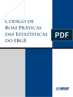 Codigo de Boas Praticas Das Estatisticas Do IBGE PDF