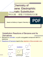 Chemistry of Benzene: Electrophilic Aromatic Substitution