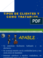 Tipos de Clientes y Como Tratarlos