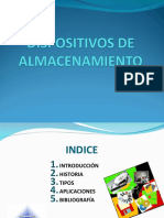 Dispositivos de Almacenamiento