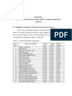 Calculation Results of Reliability For Distribution System