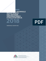 ANVUR Sintesi Rapporto.2018 PDF