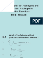 Chapter 19. Aldehydes and Ketones: Nucleophilic Addition Reactions