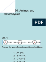 Chapter 24. Amines and Heterocycles