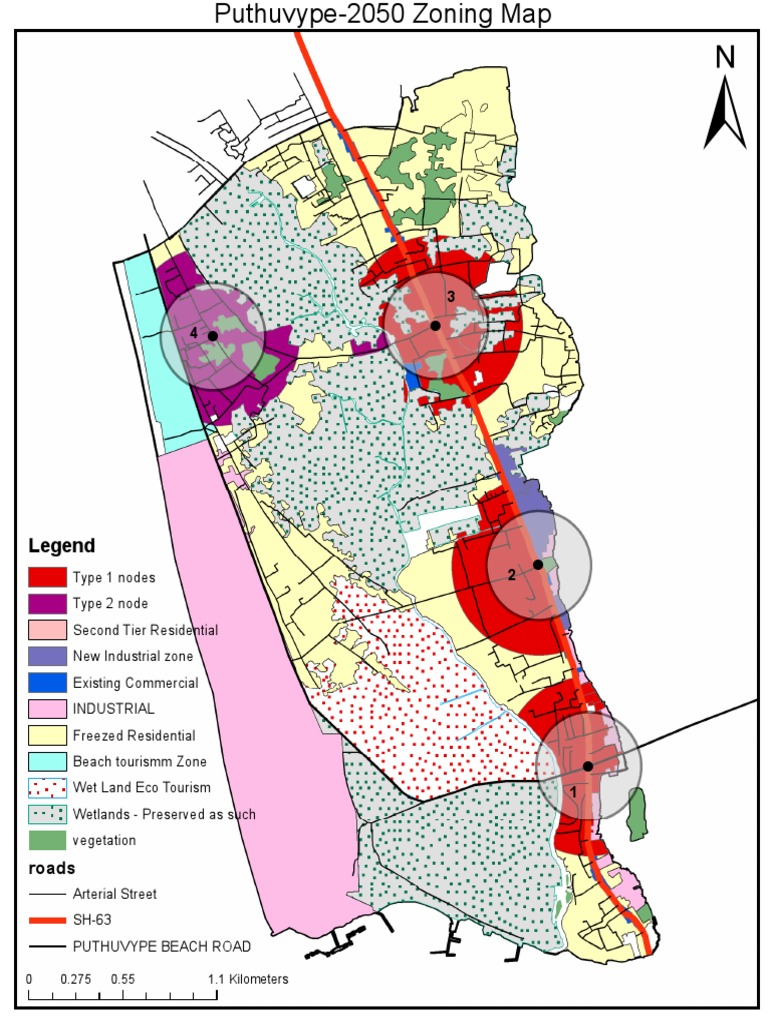Puthuvype 2050 Zoning Overview | PDF
