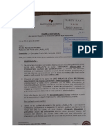 Carta Notarial A Martín Sarmiento