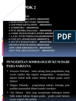 Sosiologi Hukum