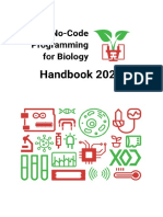 No-Code Programming For Biology Handbook