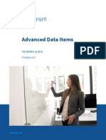 Advanced Data Items Guide - 0 PDF