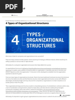 4 Types of Organizational Structures - Point Park Online