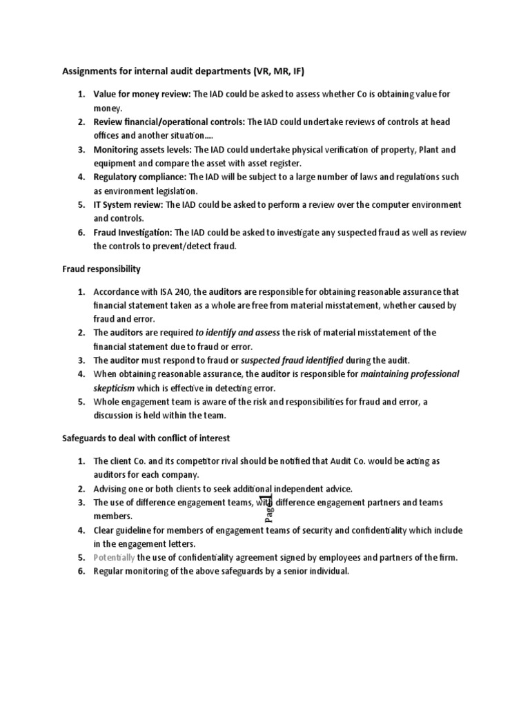 Substantive Procedures in Auditing | PDF | Internal Control | Audit