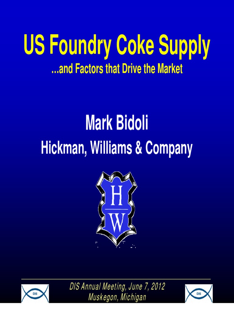 U.S. Foundry Coke Supply - and Factors That Drive The Market | PDF ...