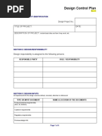 Form - Design Control Form