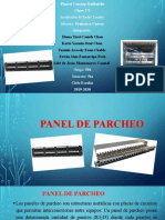 Instalación y características de paneles de parcheo en redes