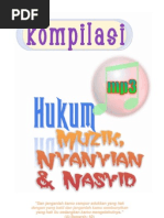 Kompilasi Hukum Muzik, Nyanyian Dan Nasyid