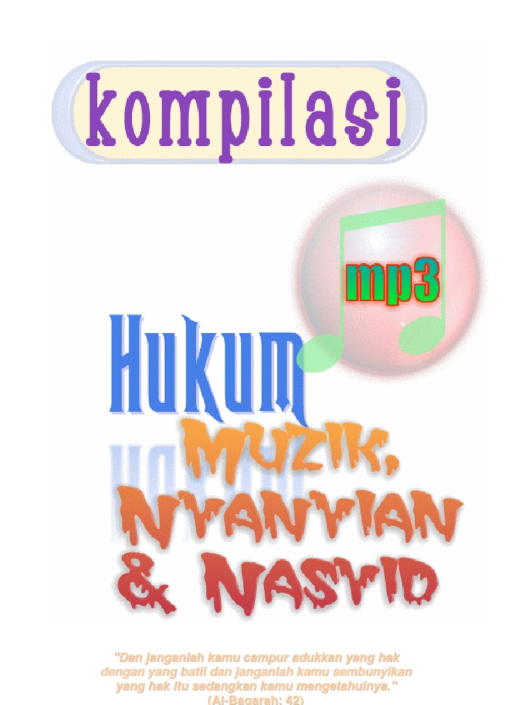 Kompilasi Hukum Muzik, Nyanyian Dan Nasyid | PDF