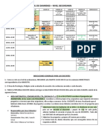 Rol de Examenes I Bimestre