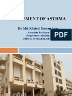 Management of Asthma: Dr. Md. Khairul Hassan Jessy