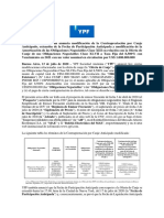 Comunicado YPF