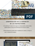 Exposición Administración A La Transacciones.