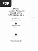 Doing Teacher Resarch. Freeman 1995 PDF