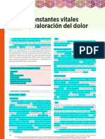 Constantes Vitales y Valoracion Del Dolor PDF