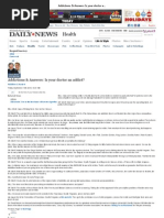 Addictions & Answers_ is Your Doctor an Addict