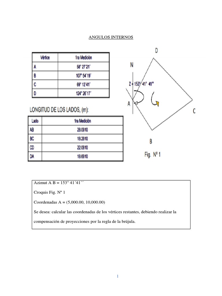 Angulos Internos PDF | PDF