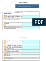 Project 03 Grading Form: Comments