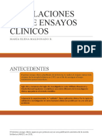 Regulaciones Sobre Ensayos Clinicos