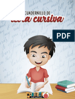 Cuadernillo de Letra Cursiva PDF