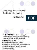 GRIEVANCE PROCEDURE and Collective Bargaining Ppt