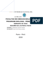 RESUMEN DEl ARTICULO, RESULTADOS. Susan Karina Roque Sucasaca