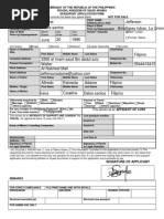 E Passport Application Form RIYADH PDF