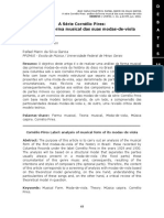 FAUSTINO, Jean Carlo. GARCIA, Rafael Marin Da Silva. A Série Cornélio Pires Análise Da Forma Musical Das Suas Modas de Viola PDF