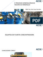 Equipos de Planta Concentradora