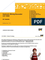 Hydraulic Mining Excavator CAT 6040: 00. Contents