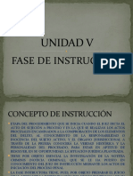 Unidad V Fase de Instruccion