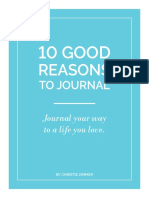 10 Good Reasons To Journal An E Book by Christie Zimmer