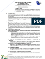 Establecimiento de puntos geodésicos para catastro municipal en Pichari-Cusco