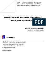 Biblioteca de Software Numerico Aplicada a Engenharia