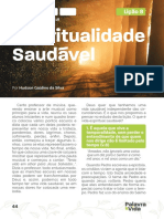 Espiritualidade Saudável: 2 Pedro 3.8-18