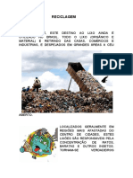 Reciclagem no Brasil - destinos, composição e dados