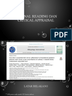Journal Reading Dan Critical Appraisal