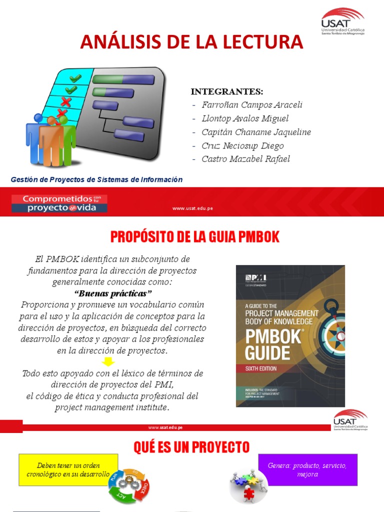 Lectura - La Guia Del Pmbok PDF | PDF | Planificación estratégica ...