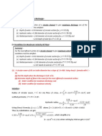 (1.) Condition For Maximum Discharge:-: EXAMPLES-2.5